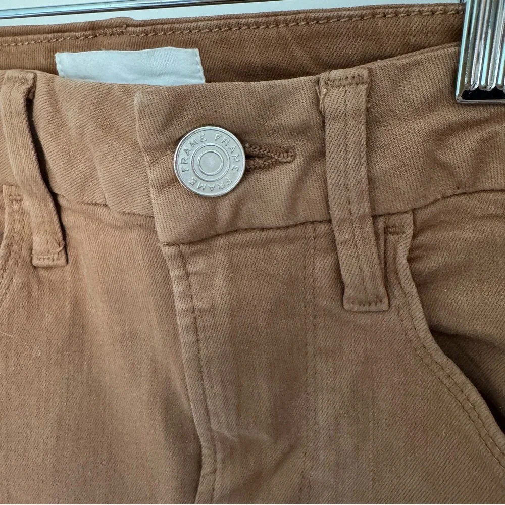Frame Le Crop Mini Boot in Latte Sz. 24 tan brown - Picture 6 of 9